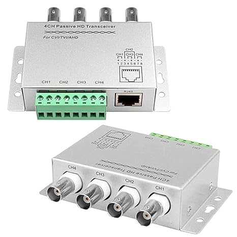 4CH UTP PASSIVE VIDEO BALUN HD-TVI/AHD/CVI/CVBS
